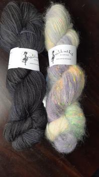 Preview: Mützenset Wendemütze Pastellherbst