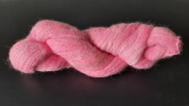 Fluff Pink-Fingering-Schurwolle(Babyalpaka/PimaCotton/Schurwolle)