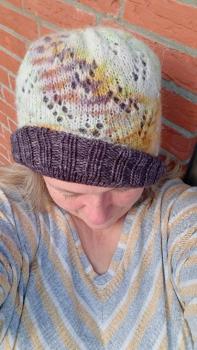 Preview: Mützenset Wendemütze Pastellherbst