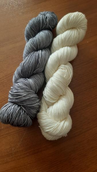 Strickset Sommerfestschal
