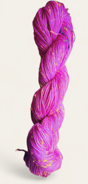 Neon DK Himbeere-Schurwolle/DonegalNep